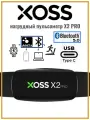 XOSS X2 PRO спортивный нагрудный пульсометр, кардиомонитор, датчик ЧСС, датчик сердечного ритма Bluetooth ANT+ аккумуляторный влагостойкий с памятью для плавания