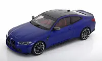 Модель коллекционная MINICHAMPS Bmw M4 2020 blue metallic / бмв М4 синий металлик