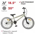 Велосипед Tech Team BMX GOOF 20 темно-песочный