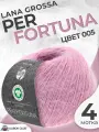 Пряжа для вязания Lana Grossa Per fortuna меховая цвет 005, 4 мотка