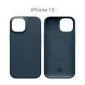 Силиконовый чехол COMMO Shield Case для iPhone 15, с поддержкой беспроводной зарядки, Синий