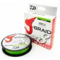 Шнур плетеный Daiwa J-Braid X8 0,24мм 150м (салатовая) 18кг