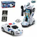 Робот игрушка автоботы Полицейский, трансформируется, световые и звуковые эффекты, для мальчика