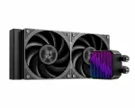 ID-COOLING DX240 MAX ARGB Black жидкостное охлаждение процессора 300W 2 вентилятора 120 мм A-RGB подсветка