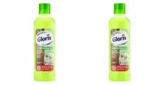 GLORIX Чистящее средство для мытья пола Цветущая яблоня и ландыш 1 литр х 2 шт.