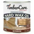 TimberCare Hard Wax Oil Масло с твердым воском защитное для дерева, Прозрачное полуматовое (Satin), универсальное покрытие с мягким блеском, 0,75 л, 350050