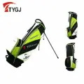 Сумка для гольфа Ультралегкая, черно-зеленая