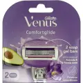 Venus ComfortGlide Spa Breeze Сменные лезвия, 2 шт, с 4 сменными лезвиями в комплекте. EuroPack