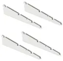 Кронштейн для полок и корзин гардеробной системы Титан-GS (435) (комплект 4шт) Цвет: Белый