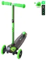 Самокат 3-х кол. Y-SCOO RT TRIO DIAMOND 120 Monsters 1 высота с блокировкой колес green Zokoзеленый