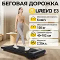 Беговая дорожка UREVO E3S, электрическая, для дома, черная, без поручней