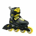 Детские раздвижные ролики Rollerblade Fury - Black/Yellow р. 33-38