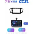 Магнитола Teyes CC3L 4/64 Gb 10 дюймов LADA Vesta 2023 F2 (A)