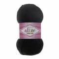Пряжа Alize Cotton Gold 60 чёрный (100г/330м, упаковка 5 мотков)