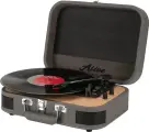 Виниловый проигрыватель ALIVE AUDIO Liberty, ручной, серый [aa-nte-08-gy]