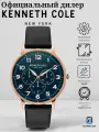 Наручные часы KENNETH COLE, синий, черный
