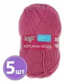 Пряжа Семеновская пряжа Svetlana W (90050), фуксия 5 шт. по 100 г