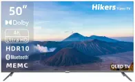 Телевизор Hikers 50HTQ01, 50 дюймов, 4K Ultra HD, смарт ТВ, Tizen, черный