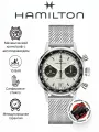 Наручные часы Hamilton, серебряный, белый