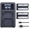 Батарея Batmax NP-F550/NP-F570 2600 мАч + зарядное устройство для Sony 2 Battery 1 Charger