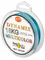 Шнур плетёный для рыбалки WFT KG ROUND DYNAMIX Multicolor 300/020, плетенка летняя