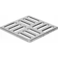 Решетка для трапа Ани пласт 100x100 мм нержавеющая сталь