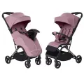 Прогулочная коляска Carrello Porto CRL-5522 Paradise Pink, розовый цвет, подходит для детей с рождения 6 месяцев