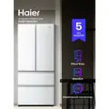Многокамерный холодильник Haier HB18FGWAAARU, зона свежести, с инвертором, 508 л, белое стекло