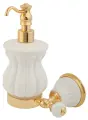 Дозатор для жидкого мыла Migliore Olivia 17453 Золото Белый, современный стиль