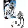 Конструктор Star Wars Звезда Шагоход AT-ST на Хоте 586 дет