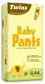 Подгузники-трусики детские Twins, XL, 15-25 кг, 44 шт + внутри Салфетки Twins 10 шт