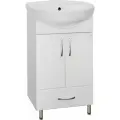 Тумба с раковиной Эко Стандарт №9/1Б 50 белая