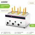 Макароноварка настольная электрическая Viatto Commercial , арт. VPC-6. Электрокастрюля для приготовления макарон. Мультиварка