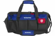 Сумка для инструмента WORKPRO 600D WP281004 350x190x220мм, с широким горлом, на молнии 14 WP281004