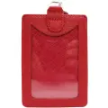 Бейдж из натуральной кожи Petek 1855 602.46D.10 красный