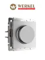 Диммер встраиваемый Werkel W1142065, 600 Вт/LED 200 Вт, цвет серебряный матовый