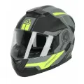 Мотошлем модуляр Acerbis SEREL 22-06 Grey/Yellow-Fluo, M