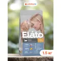 Elato Сухой корм для кастрированных котов, стерилизованных и малоактивных кошек с курицей и уткой, 1.5кг