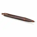 Ручка шариков. Parker IM Monochrome K328 (2190514) Burgundy PVD M чернила син. подар. кор.