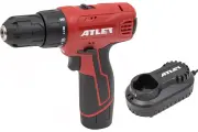 Дрель-шуруповёрт ATLET CDT212D, быстрозажимной патрон, 2 скорости, 12В, 1 шт.