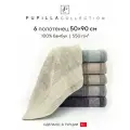 Набор полотенец для ванной 6 шт. Pupilla KRISTAL, махра, 100% бамбук, 50х90 см