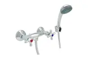 Смеситель для душа Istok life двуручный, керамические кран-буксы, шланг 1.5 м, лейка 0402.415