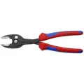 Клещи KNIPEX TwinGrip с фронтальным и боковым захватами, зев 4-22 мм, длина 200 мм, 2-комп ручки KN-8202200