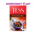 Чай черный листовой Tess Pleasure (Тесс Плэжа), 100 г (комплект 4 шт.) 6005886
