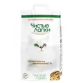 Впитывающий наполнитель Чистые лапки Древесный, 37л, 1 шт.