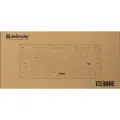 Клавиатура Defender Icebone GK-354, USB, белый/прозрачный тип подключения: проводная, интерфейс: USB