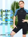 Гидрокостюм из неопрена Ocean Dive 3 мм для водных видов спорта и отдыха на воде