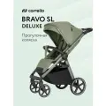 Детская коляска CARRELLO Bravo SL DELUX, с амортизацией, всесезонная, резиновые колеса