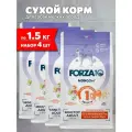 FORZA10 DOG MINI DIET монобелковый для взр собак маленьких пород при аллергии с кониной и горохом 1,5 кг х 4 шт
