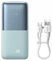 Внешний аккумулятор Baseus Bipow Pro Digital Display,10000mAh, 22.5W + Кабель USB to Type-C 3A 0.3m, Синий, PPBD040003